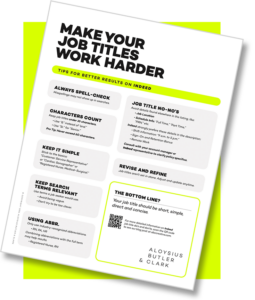 Download "Make your job titles work harder in indeed"